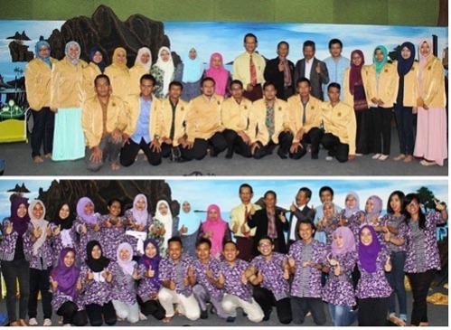 Mahasiswa Pascasarjana S2 Universitas negeri Semarang bersama dosen pembimbing dan guru Sekolah Unggulan Al-Ya'lu